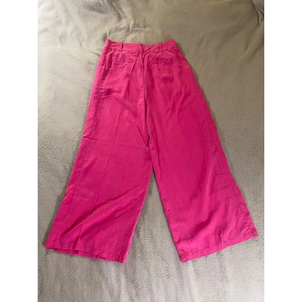 Revolve Line + Dot Women's Hot Pink Colorful Dress Pants - Medium - Picture 14 of 14